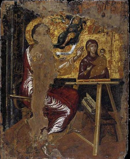 GRECO, El St Luke Painting the Virgin and Child china oil painting image